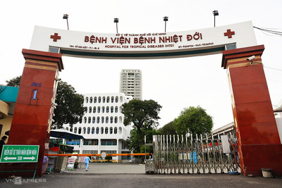 Phong tỏa Bệnh viện Bệnh Nhiệt đới TP.Hồ Chí Minh