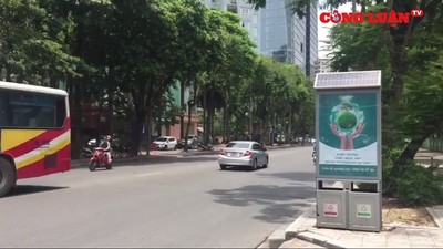 Cận cảnh mô hình thùng rác công nghệ trị giá 200 tỷ đồng ở Hà Nội