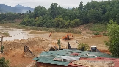 Bắc Giang: Xử lý vi phạm trong khai thác khoáng sản, bảo vệ đê điều