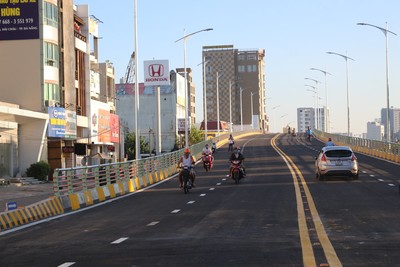 Đà Nẵng thông xe tại cầu vượt nút giao thông hơn 700 tỷ đồng