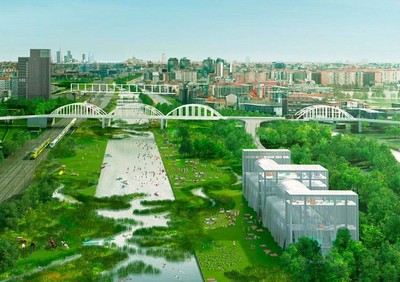 Biến hai nhà ga đường sắt thành “bộ lọc sinh thái” ở Milan