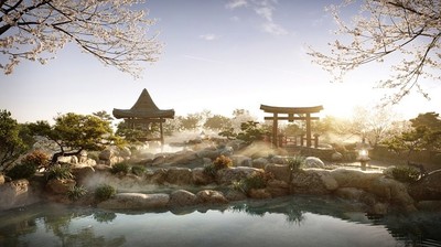 Cận cảnh tổ hợp onsen trong Ecopark, bởi 3 “ông lớn” Nhật Bản