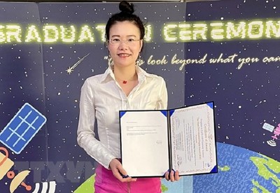 Nữ tiến sỹ Việt Nam nhận giải thưởng quốc tế về nghiên cứu nhiễm mặn