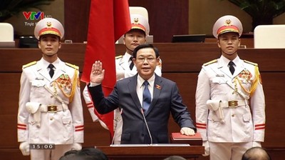 Ông Vương Đình Huệ tiếp tục được bầu giữ chức Chủ tịch Quốc hội