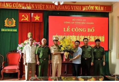 Thượng tá Đỗ Đức Trịnh giữ chức Phó Giám đốc Công an tỉnh Bắc Giang