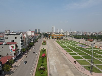 Một số hình ảnh đẹp về TP. Bắc Giang những ngày giãn cách XH 5/2021