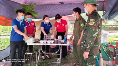 Hội Chữ thập đỏ tỉnh Bắc Giang hỗ trợ tích cực phòng, chống dịch