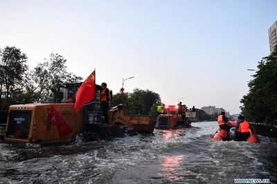 Đòi bồi thường bảo hiểm kỷ lục sau lũ lụt ở Trung Quốc