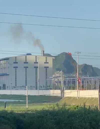 Nghi Sơn: Nhà máy sản xuất bao bì xả khói gây ô nhiễm môi trường