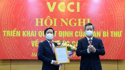 Phòng Thương mại và Công nghiệp Việt Nam có tân Bí thư Đảng đoàn