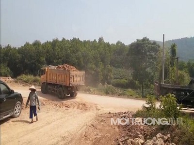 Thái Nguyên: Khai thác đất bừa bãi, làm trái quy định của UBND tỉnh