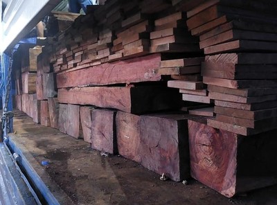 Gia Lai: Bắt xe tải chở gỗ lậu dưới vỏ bọc nông sản