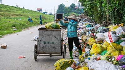 Tân Yên: Xử lý rác tồn lưu gây ô nhiễm môi trường
