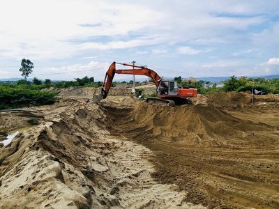 Khởi tố vụ vi phạm quy định khai thác cát trên sông Krông Nô