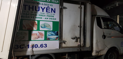 Nhân viên Cty Hai Thuyên hoạt động “sai luồng” để mua thịt bò về bán