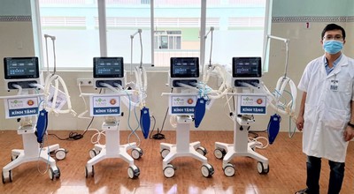 Lâm Đồng: Tiếp nhận tài trợ 130 thiết bị y tế công nghệ cao