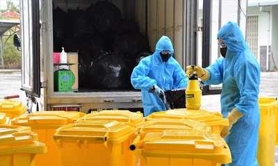 Tây Ninh: Chỉ đạo việc thu gom, vận chuyển và xử lý rác thải y tế