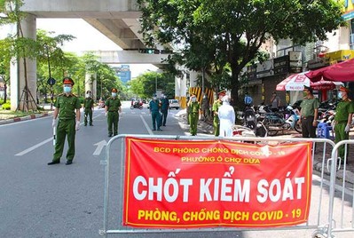 CDC Hà Nội: Hà Nội có thể giãn cách xã hội thêm ít nhất 7 ngày sau ngày 6/9