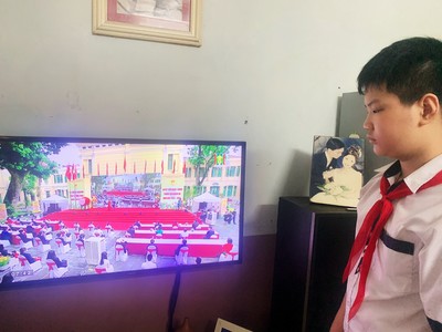 Học sinh Hà Nội háo hức cho buổi Lễ Khai giảng đặc biệt năm học 2021-2022