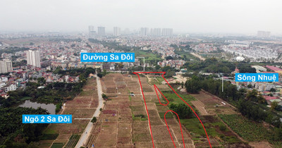 Những khu đất sắp thu hồi để mở đường ở phường Đại Mỗ, Nam Từ Liêm, Hà Nội (phần 2)