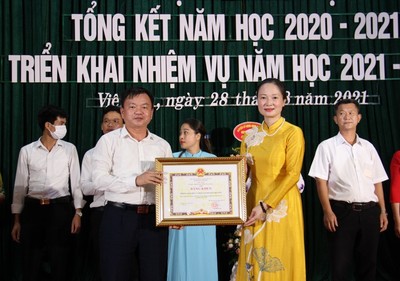 Ngành Giáo dục Việt Yên tiếp tục khẳng định vị trí dẫn đầu tỉnh Bắc Giang