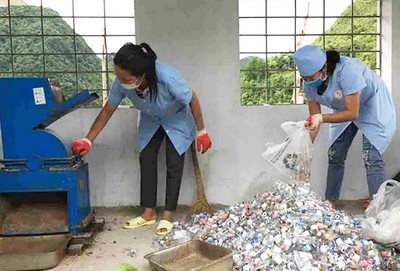 Sìn Hồ (Lai Châu): Biến chất thải rắn thành cát