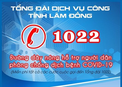 Lâm Đồng: Tổng đài 1022 chính thức đi vào hoạt động