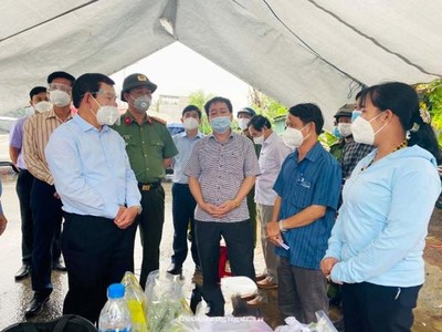 Quảng Ngãi: Phong tỏa vùng dịch, khống chế nguồn lây khẩn cấp Khu Công nghiệp Quảng Phú