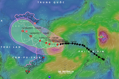 Chuyên gia nói về sự tương tác của bão Conson và Chanthu như thế nào?