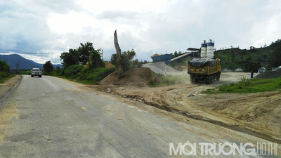 Trạm trộn bê tông không phép, gây ô nhiễm: UBND tỉnh Gia Lai chỉ đạo khẩn