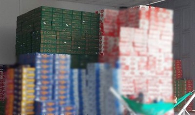 An Giang: Tạm giữ kho hàng chứa 586 thùng Bia Crown không hóa đơn chứng hợp pháp