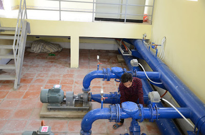 Bắc Ninh: Trạm nước sạch Tam Giang chỉ xấp xỉ 50% số hộ đăng ký lắp đặt