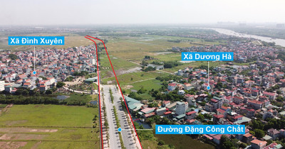 Những khu đất sắp thu hồi để mở đường ở huyện Gia Lâm, Hà Nội (phần 1)