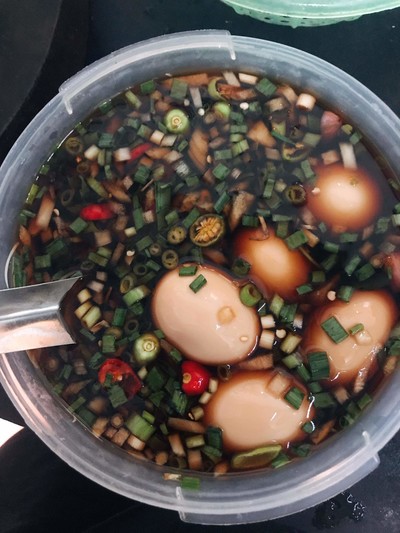 Cách làm trứng ngâm tương Hàn Quốc - Món ăn hao cơm
