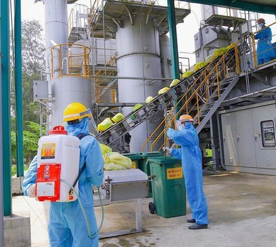 Thừa Thiên Huế: Quy trình xử lý rác thải nghiêm ngặt tại các khu cách ly
