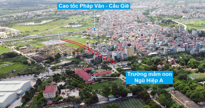 Những khu đất sắp thu hồi để mở đường ở xã Ngũ Hiệp, Thanh Trì, Hà Nội (phần 2)