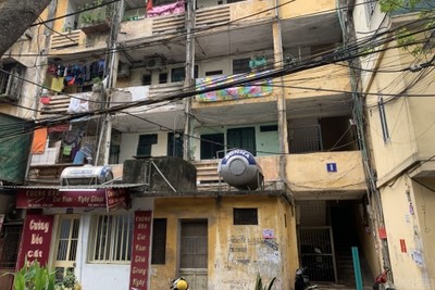 Hà Nội sẽ cải tạo 10 khu chung cư cũ