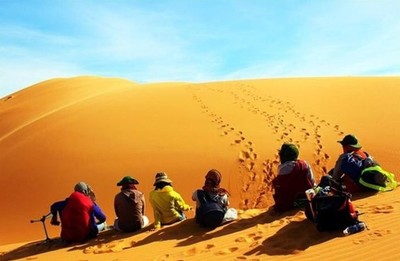 Ngỡ ngàng nơi đồi cát lớn nhất Việt Nam
