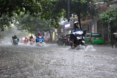 Dự báo thời tiết ngày 30/9: Hầu hết các tỉnh trên cả nước mưa dông