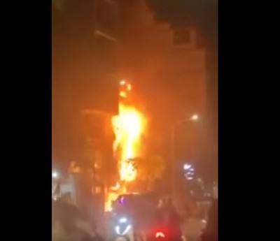 TP.HCM: Cháy nhà trong đêm ở đường Lũy Bán Bích làm 1 người tử vong