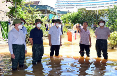 Nghệ An: Khắc phục hậu quả và xử lý ô nhiễm môi trường sau mưa lũ