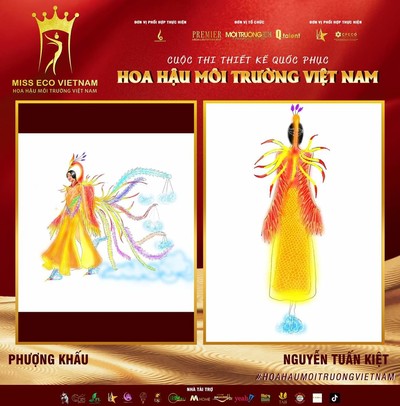 Tác phẩm dự thi thiết kế Quốc phục dành cho đại diện Việt Nam tại Miss Eco (bài 7)