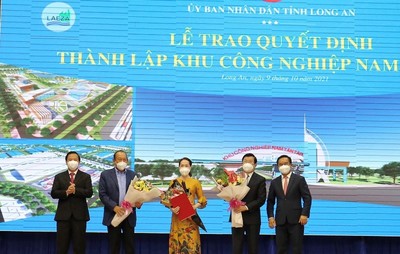 Long An sắp có KCN mới được Saigontel đầu tư hơn 2.590 tỉ đồng