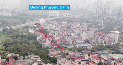 Những khu đất sắp thu hồi để mở đường ở phường Xuân Phương, Nam Từ Liêm, Hà Nội (phần 8)
