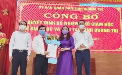 Bổ nhiệm Phó Giám đốc Sở Giáo dục đầu tiên qua thi tuyển ở Quảng Trị