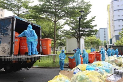 Bộ TN-MT đề nghị làm rõ quy trình thu gom rác thải y tế ở khu cách ly trên địa bàn tỉnh Quảng Ngãi