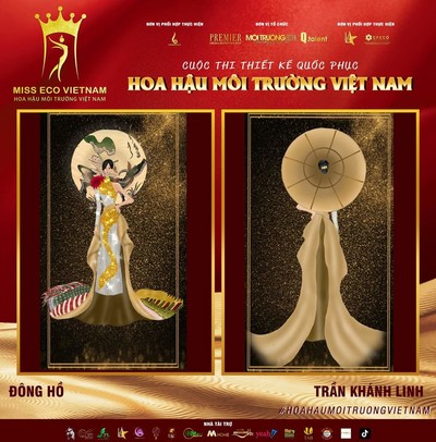 Tác phẩm dự thi thiết kế Quốc phục dành cho đại diện Việt Nam tại Miss Eco (bài 16)