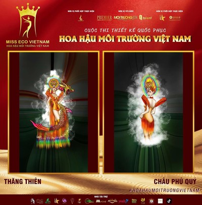 Tác phẩm dự thi thiết kế Quốc phục dành cho đại diện Việt Nam tại Miss Eco (bài 20)
