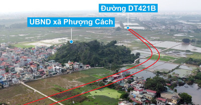 Những khu đất sắp thu hồi để mở đường ở huyện Quốc Oai, Hà Nội (phần 1)