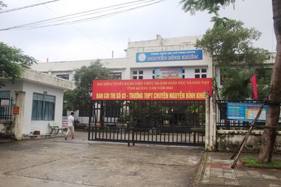 Sở GD-ĐT Quảng Nam đột ngột hoãn kỳ thi tuyển dụng viên chức